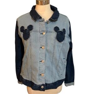Disney Jean Jacket Size 1X Her Universe